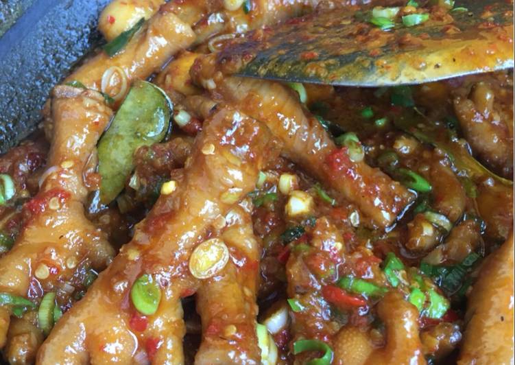 Resep Ceker Setan Pedas Anti Gagal