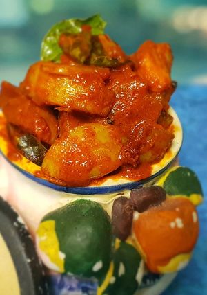 A picture of Nellika Achhar / Instant Gooseberries Pickle.