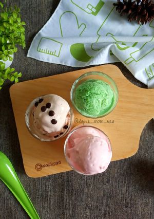 Foto resep Es Krim 3 Rasa