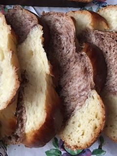 Húsvéti fonott kalács recept fotója