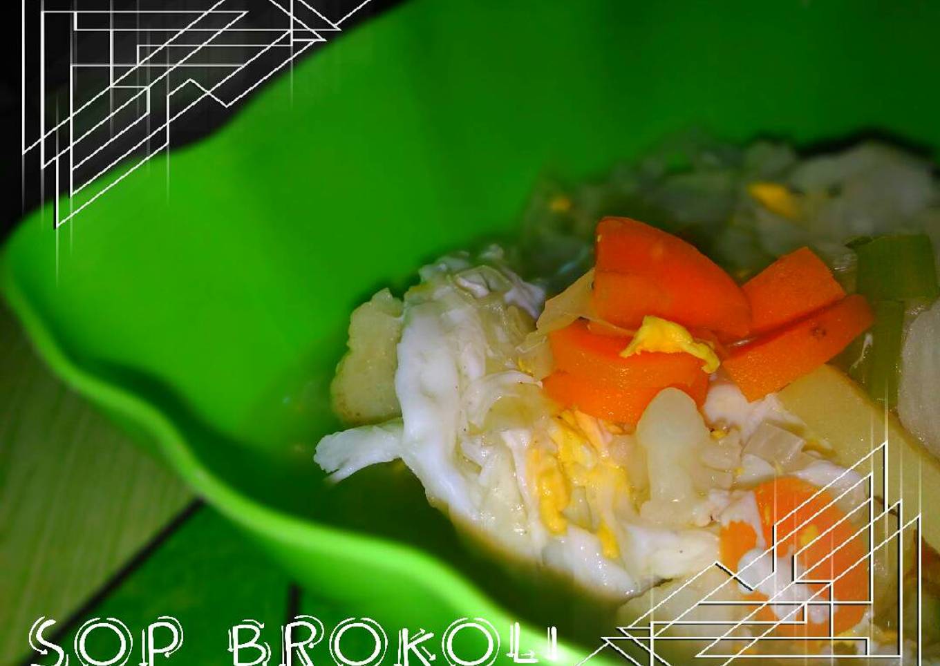 Sop Brokoli Telor Bebek