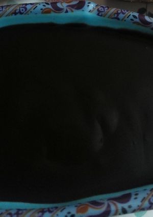 A picture of Chocolate syrup.