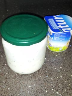 Una foto de Salsa de yogur