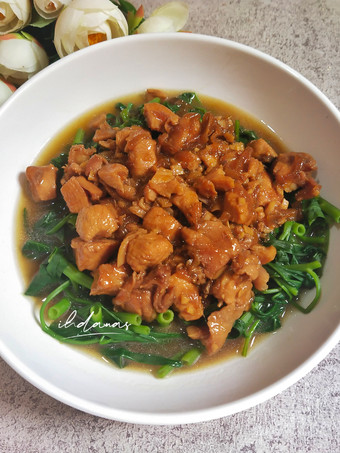 Resep Kangkung Cah Ayam, Sempurna