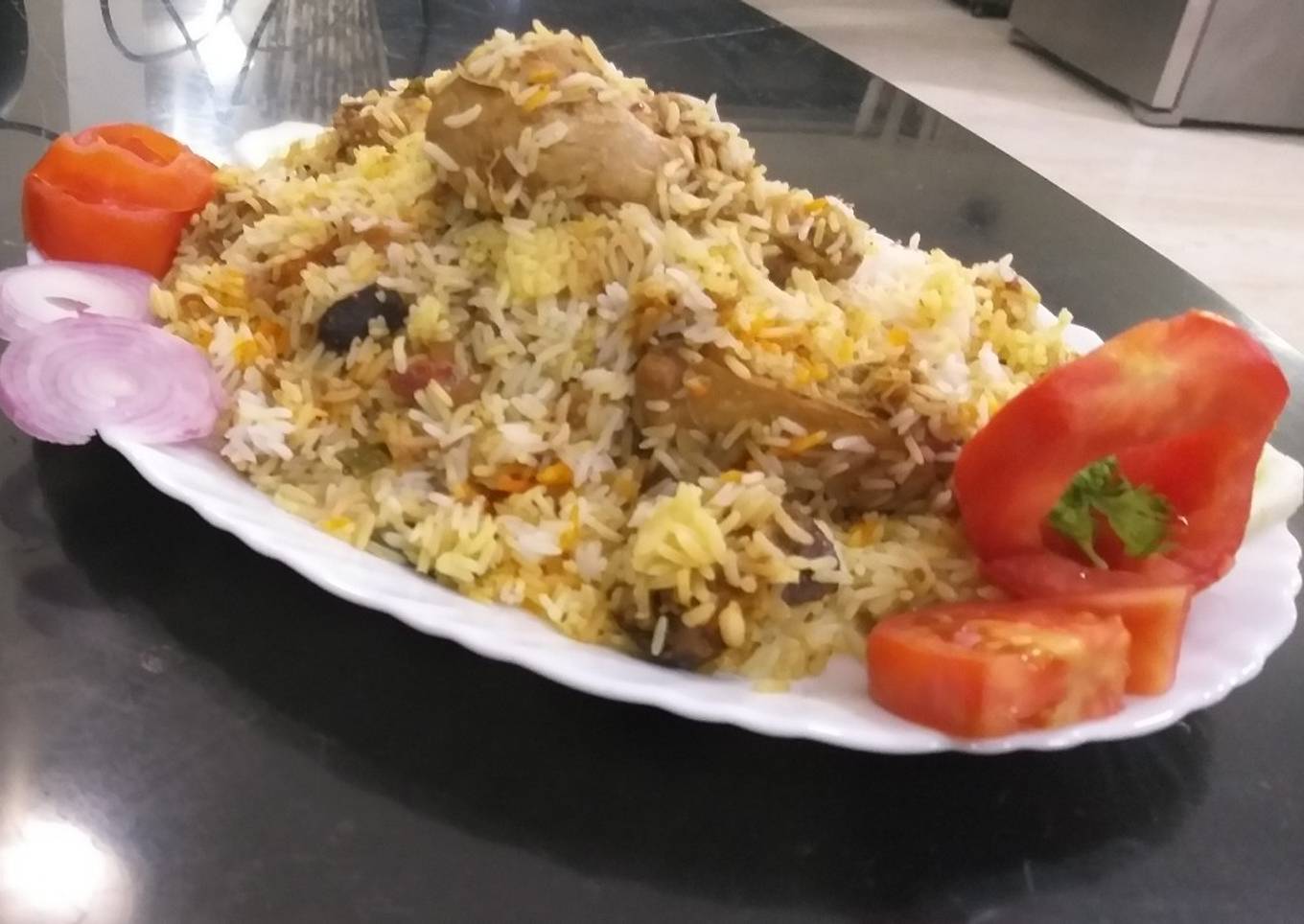 Chicken biryani