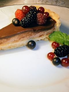 Nutellás csokoládés pite recept fotója