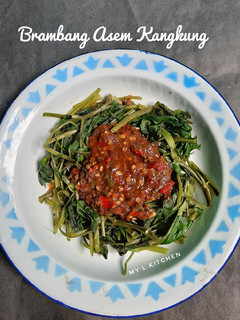 Foto resep Brambang Asem Kangkung