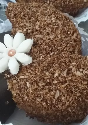 صورة لوصفة حلوة بالشكولة🍫 ونواد كوكو🥥 اممم واحد البنة 😋😋
