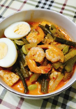 Foto resep Sayur godog / sayur lodeh extra pete