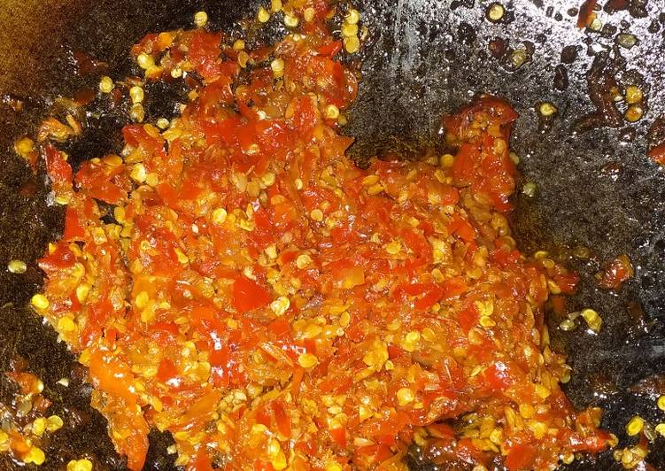 Sambal bawang praktis dan lezat