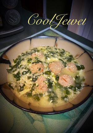 A picture of Lazy Italian Wedding Soup.