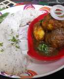 Malabar idiyappam & egg curry