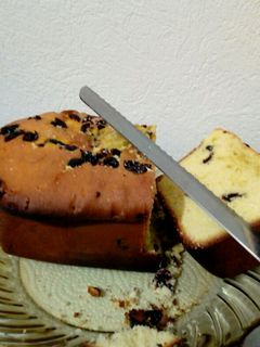 Una foto de Panqué de mantequilla con arándanos