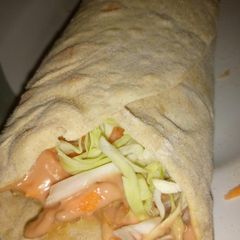 A picture of Chicken shawarma.