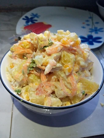 Recipe Potato🥔 salad the So Delicious Can spoil the tongue