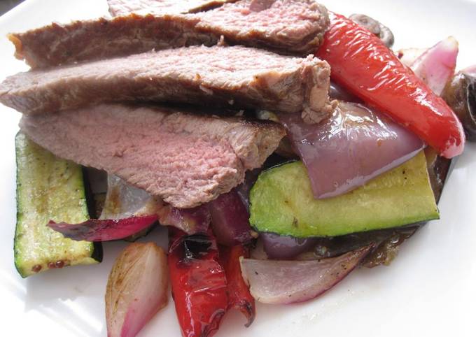 Recipe: Tasty Steak salad