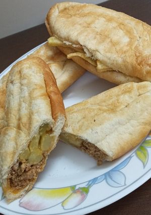 صورة لوصفة سندويش سجق