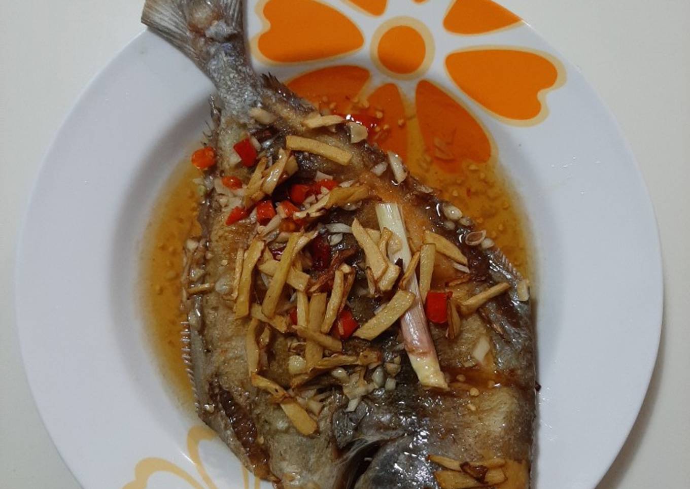 Resepi Ikan Bawal Masak Halia Dan Kicap Yang Lazat Dan Gampang Resepi Kak Ross