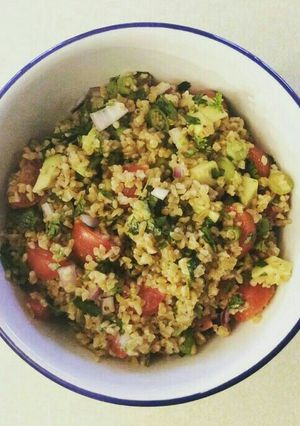 A picture of Tabbouleh.