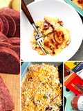 Wagyu Summer Sausage Cheesy Scalloped Potatoes