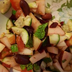 A picture of Healthy Kidney bean salad.