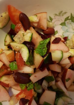 A picture of Healthy Kidney bean salad.