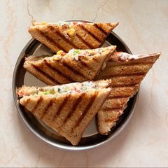 Vegetable Mayo Grill Sandwich A picture of Vegetable Mayo Grill Sandwich.