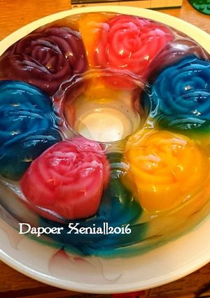 Foto resep Puding Kaca Bunga 🌹