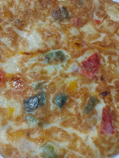 Una foto de Tortilla tricolor