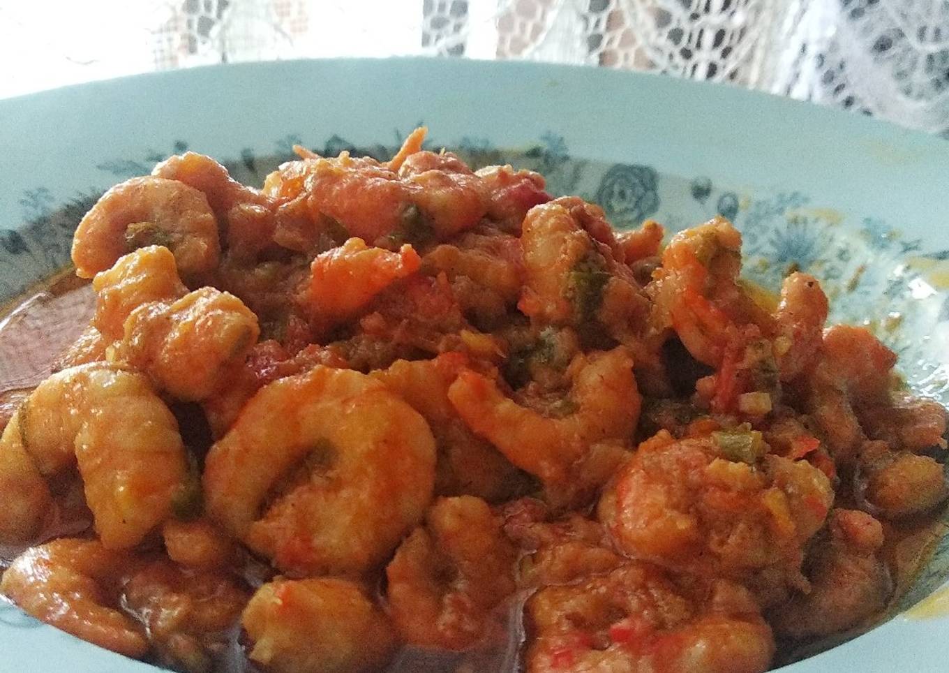 Udang Masak Pedas Keto