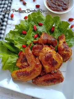 Foto resep Ayam Panggang Bumbu Rujak