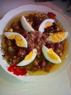 صورة لوصفة سلطة مشوية