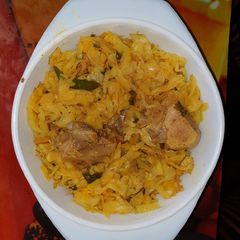 A picture of Boiled beef and cabbage soup.