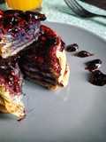Tortino di pancake proteici