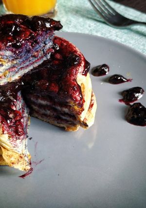 Foto di Tortino di pancake proteici