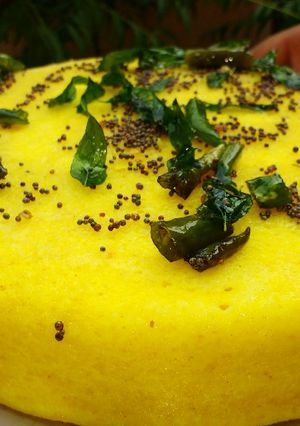 A picture of Dhokla.
