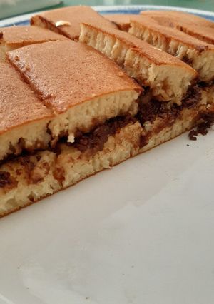 Foto resep Martabak Manis Teflon Bersarang Berhasil