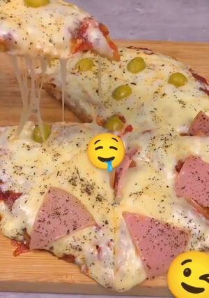 Una foto de Pizza de papas