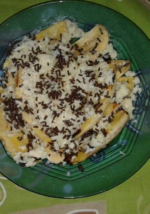 Foto resep Pisang bakar coklat keju