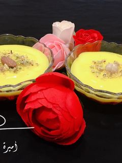 صورة لوصفة كاسترد بالجيلي