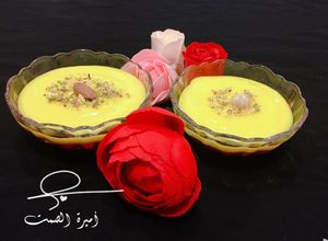 صورة لوصفة كاسترد بالجيلي