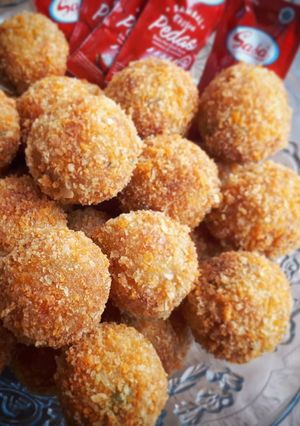 Foto resep PomPom Potato (Bola2 Kentang) 😘 camilan sehat dan bergizi