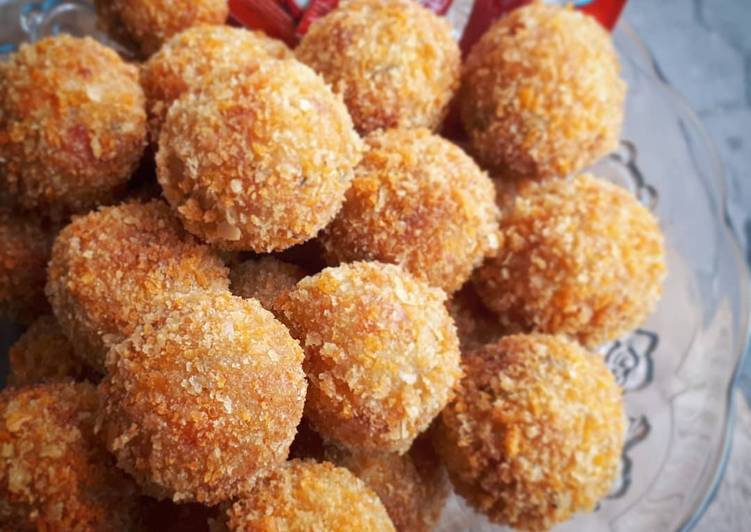 PomPom Potato (Bola2 Kentang) π camilan sehat dan bergizi