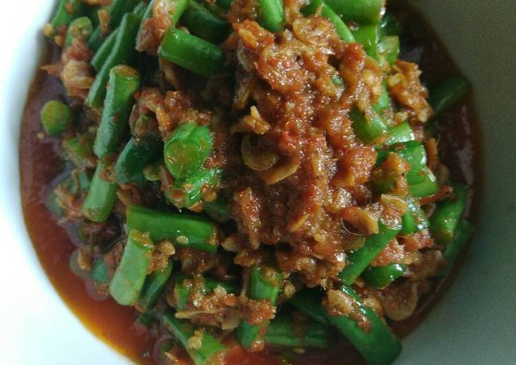 Tumis buncis belacan