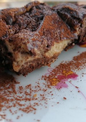 Φωτογραφία της συνταγής Protein Tiramisu Brownies (keto friendly)