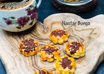 Resep Baru Nastar Bunga Enak Sempurna