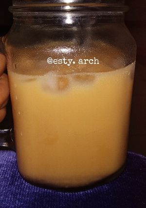 Foto resep Thai tea (ala - ala) dgn bahan sederhana. (Simple thai tea)