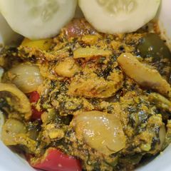 A picture of Capsicum masala.
