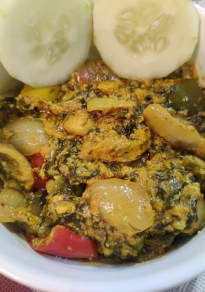 A picture of Capsicum masala.
