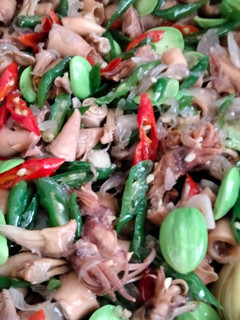 Foto resep Tumis cumi asin